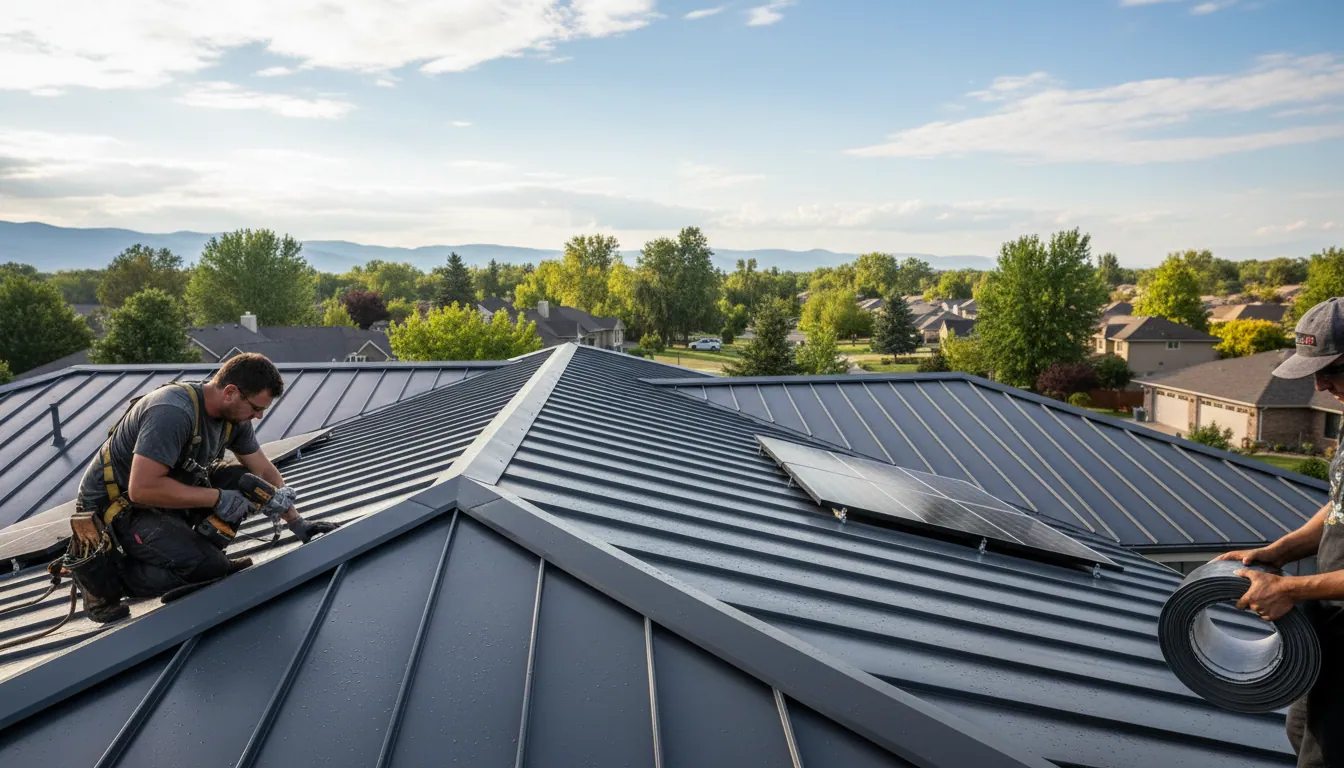 Why choose metal roofing over other materials? - Peak to Peak Roofing, Denver, Colorado