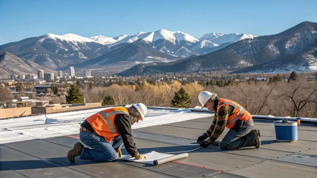 How Can Castle Pines Business Owners Choose the Best Flat Roofing Materials for Colorado’s Climate? - Peak to Peak Roofing, Denver, Colorado