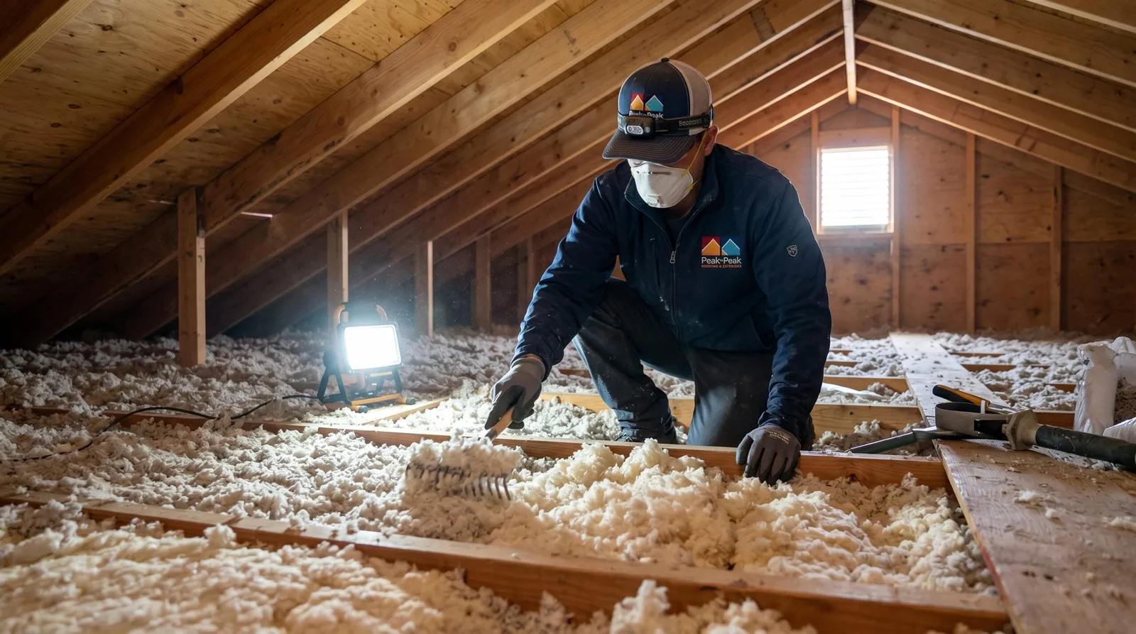 Steps to Maintain Your Attic Insulation - Peak to Peak Roofing, Denver, Colorado