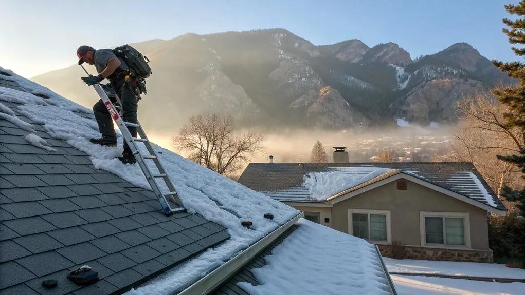How Can Arvada Families Best Identify Hidden Roof Damage After a Heavy Snowstorm? - Peak to Peak Roofing, Denver, Colorado