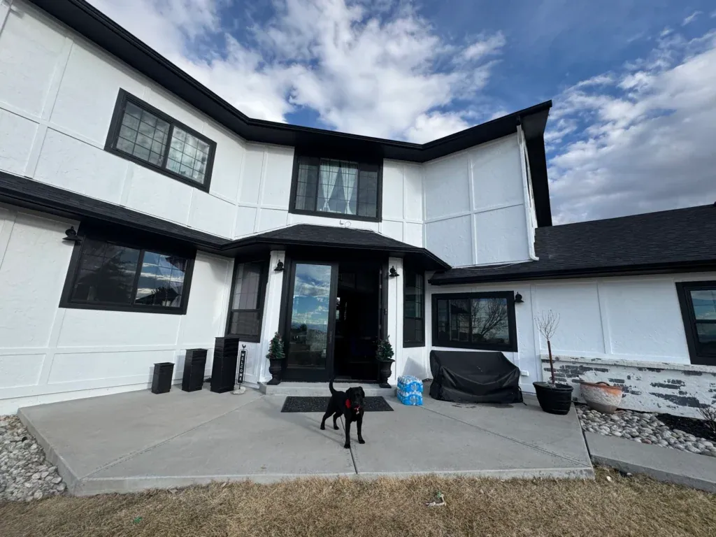 Completed roofing and exteriors project by Peak to Peak Roofing in Denver