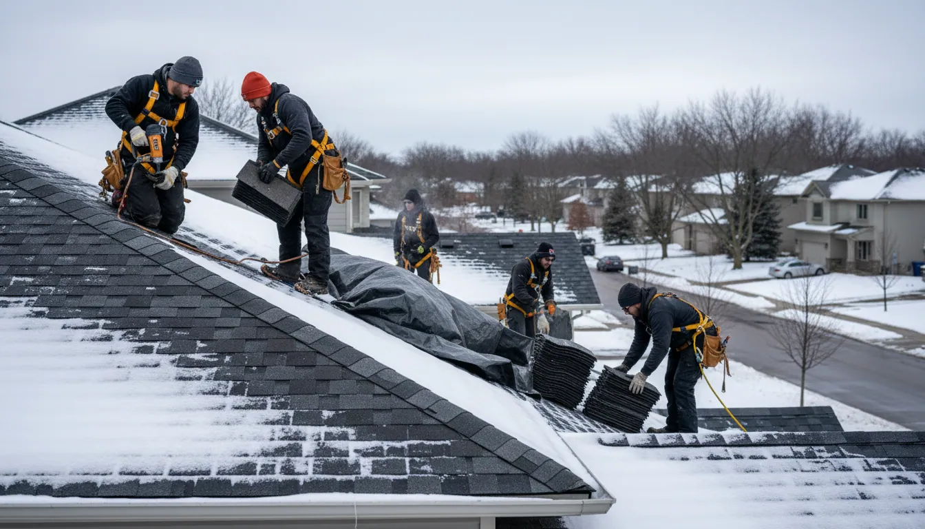 Can roofing be installed in the winter? - Peak to Peak Roofing, Denver, Colorado