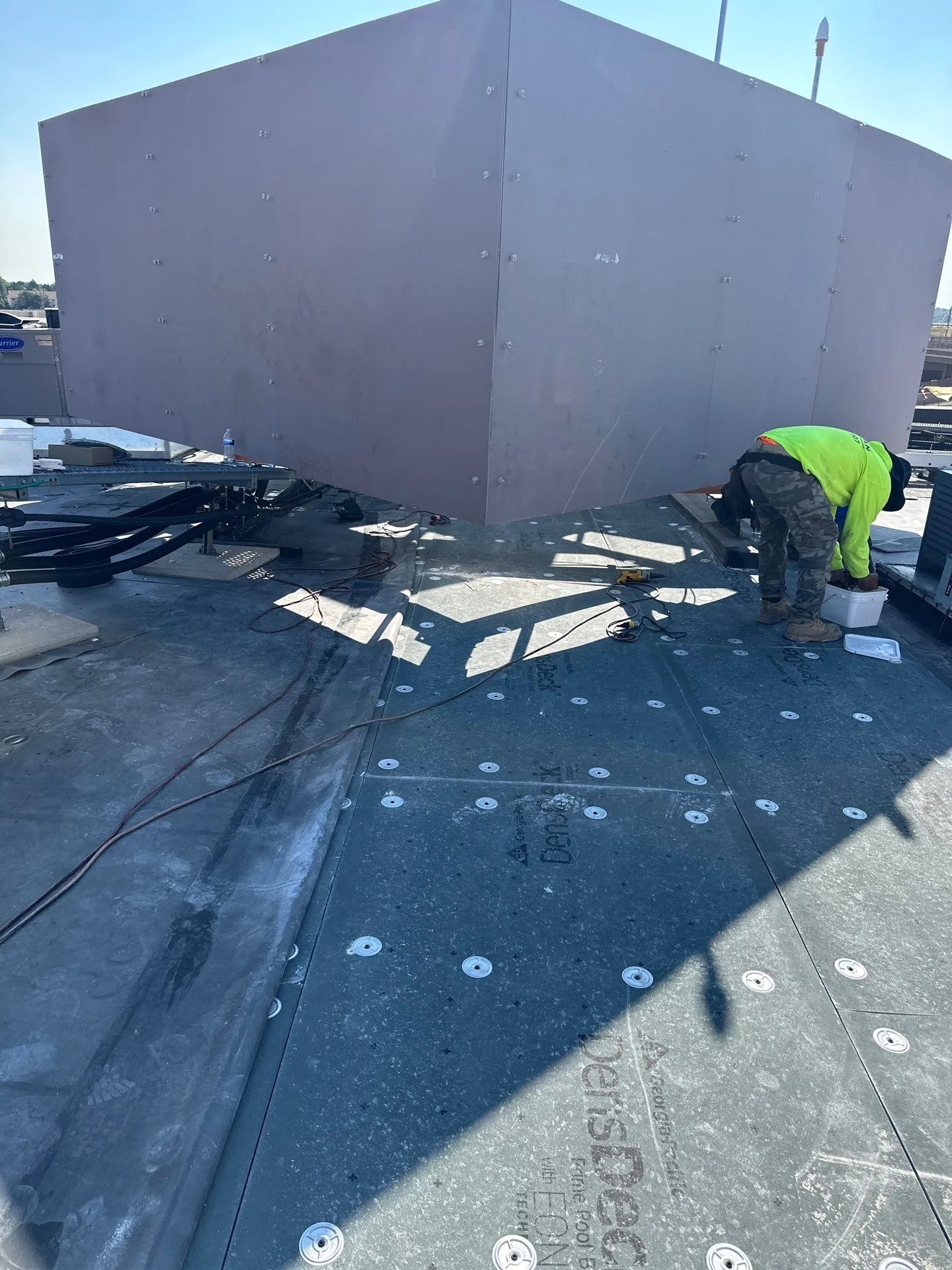 Commercial Roof Replacement project in Denver by Peak to Peak Roofing