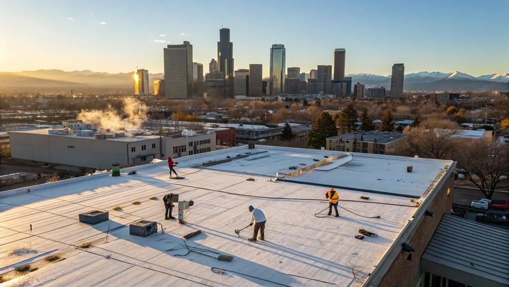 Advanced Flat Roofing Technologies and Installation Techniques Transforming Denver Commercial Buildings - Peak to Peak Roofing, Denver, Colorado