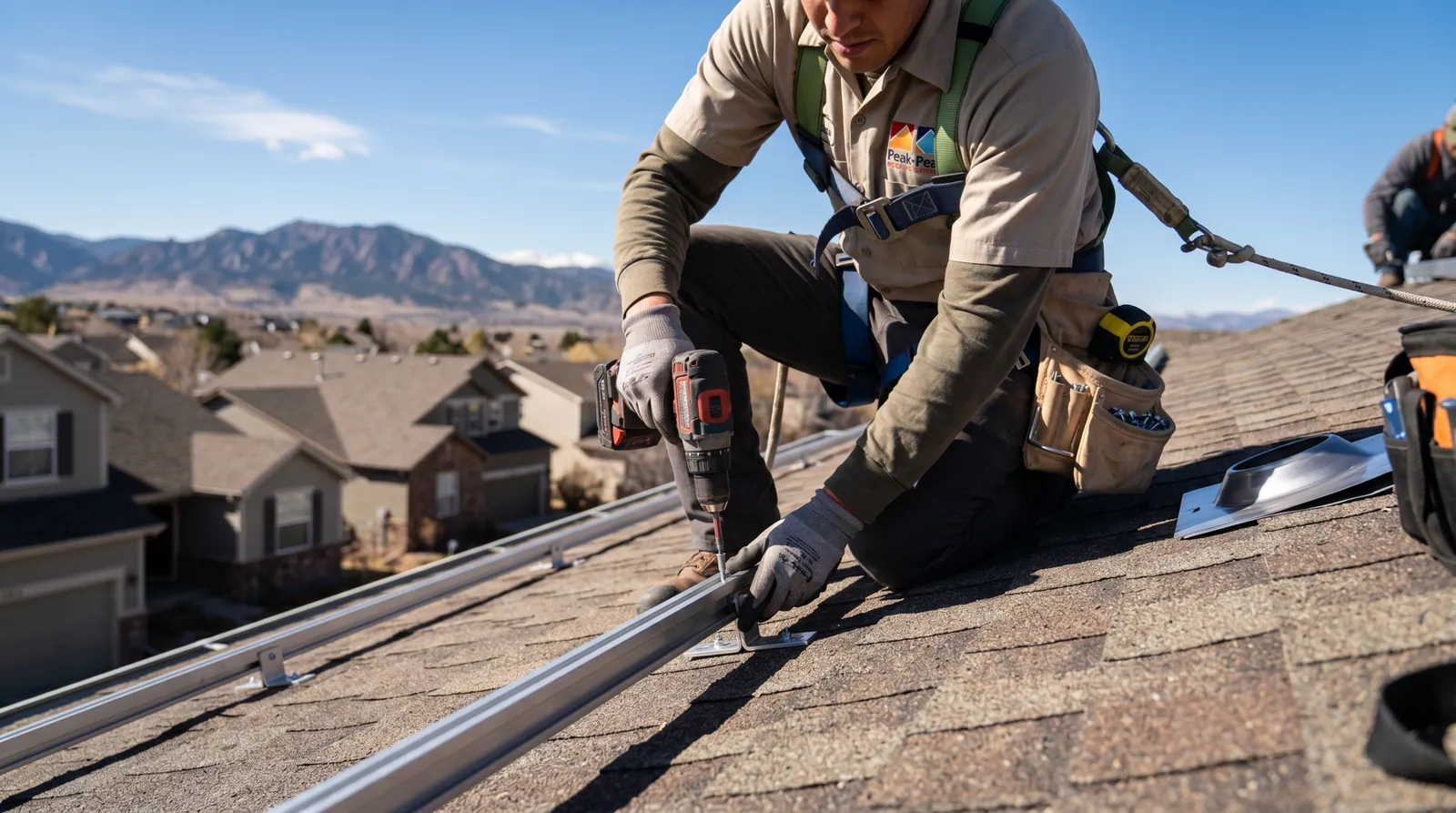 Guide to Integrating Solar Panels with Existing Roofs - roofing guide from Peak to Peak Roofing in Denver, Colorado