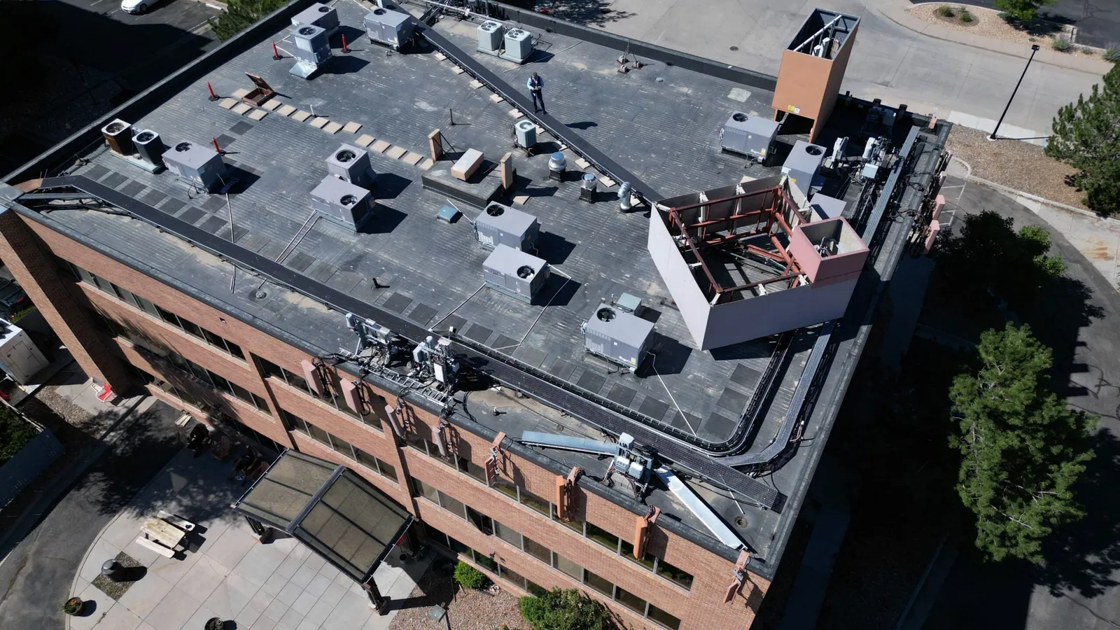 Commercial Roofing project in Denver by Peak to Peak Roofing