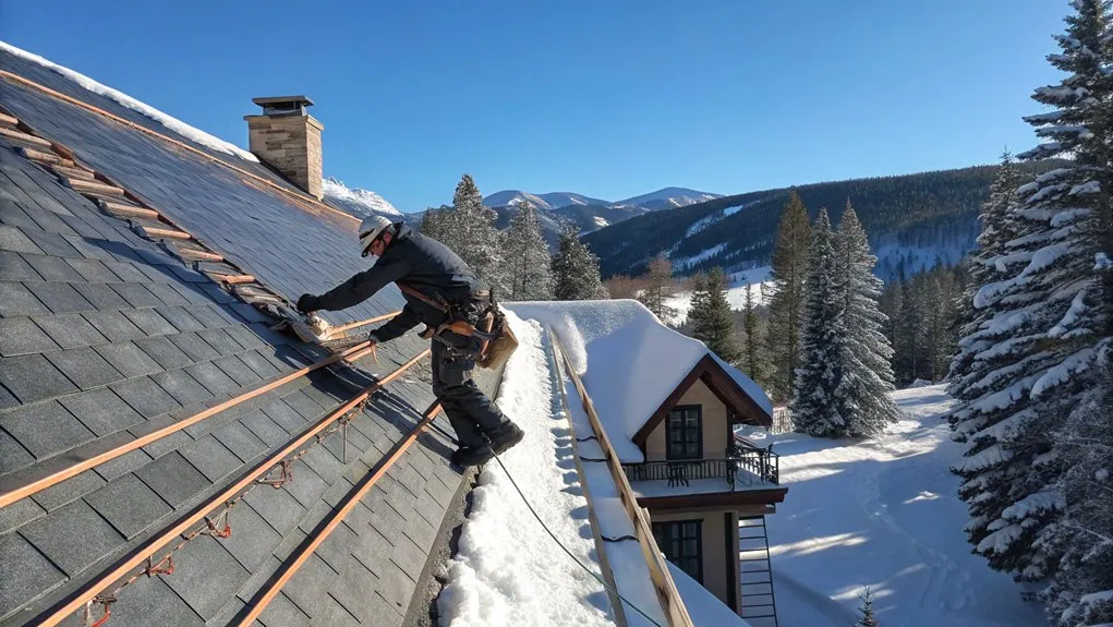 Expert Strategies for Preventing Ice Dam Damage on Roofs in Castle Pines’ Winter Climate - Peak to Peak Roofing, Denver, Colorado