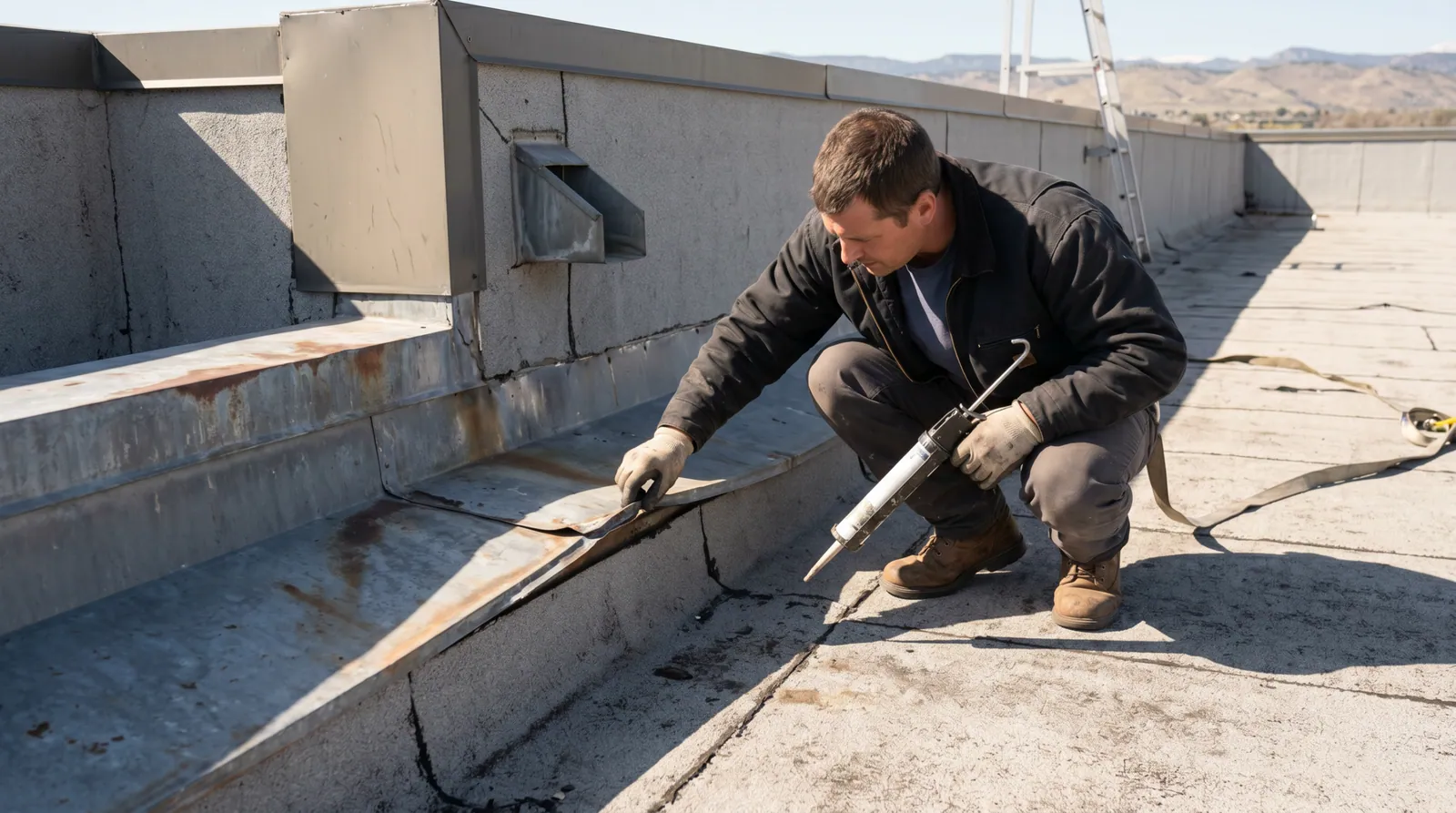 Guide to Repairing Roof Flashing on Commercial Buildings - roofing guide from Peak to Peak Roofing in Denver, Colorado