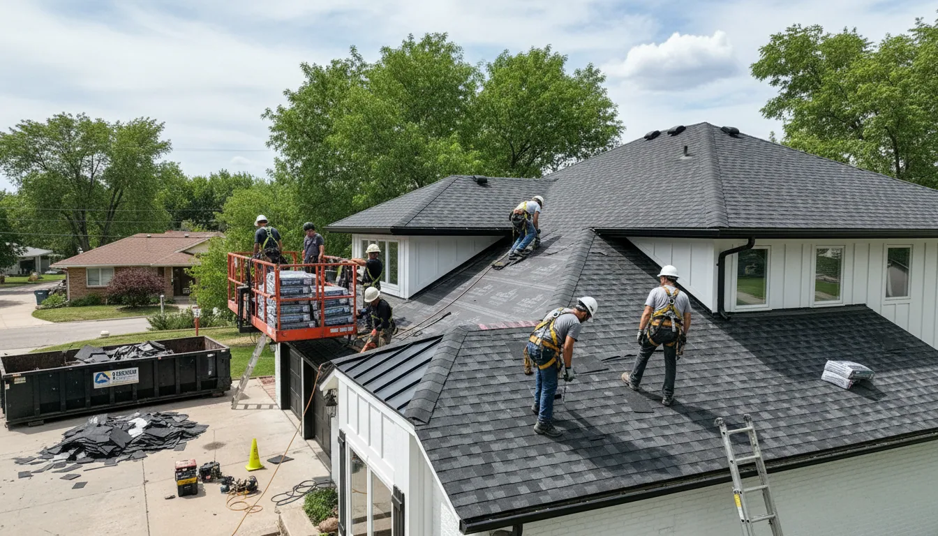 How long does a roof installation usually take? - Peak to Peak Roofing, Denver, Colorado
