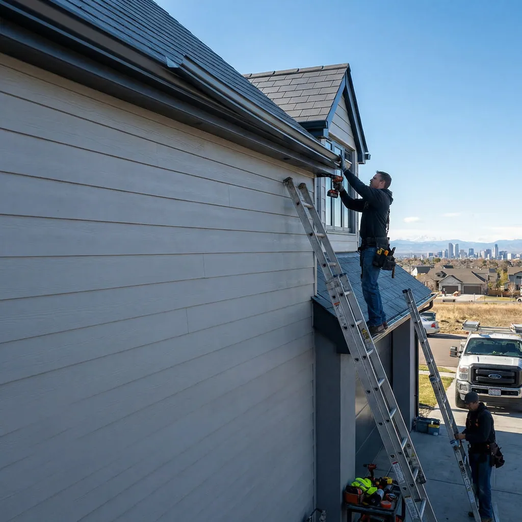 Denver home served by Peak to Peak Roofing