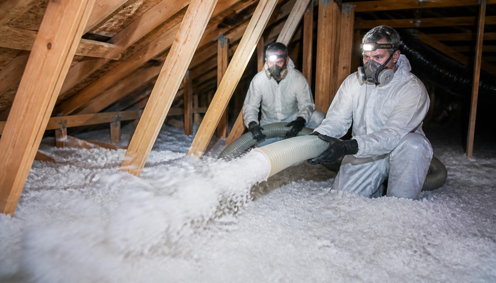 Blow-In Attic Insulation project in Denver by Peak to Peak Roofing
