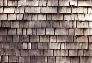 wood shingles