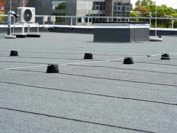 Flat Roof Protective Covering Commercial Roof Flat