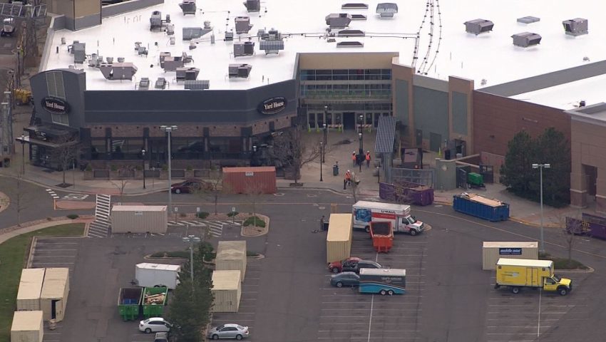 Commercial Roof Hail Damage at Colorado Mills Mall