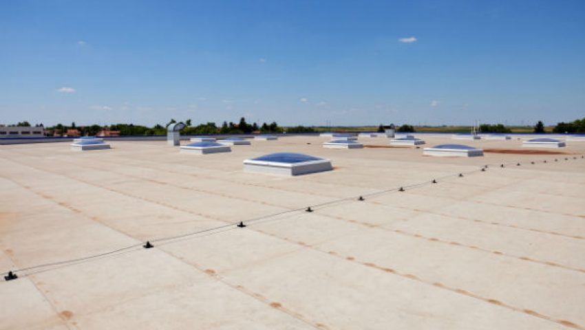 Commercial Roof Hail Damage from the May 2019 Hail Storm